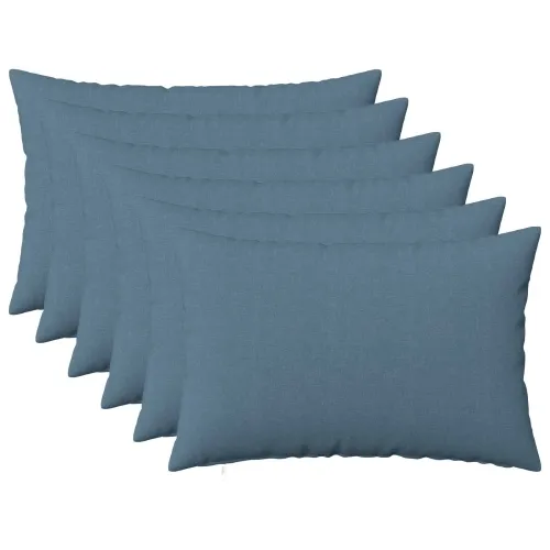 Presvlaka za jastuk 6 kom. HEERLEN Traper plava 50 x 80 cm - Trapere plave boje 50 x 80 cm 6 Cijena