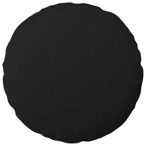 Presvlaka za jastuk 2 kom. HEERLEN Crna Ø 60 cm Tkanina - Crna Ø 60 cm 2 Cijena