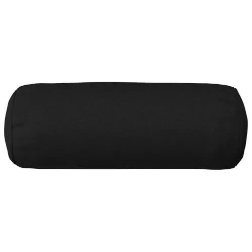Presvlaka za jastuk 6 kom. HEERLEN Crna Ø 15 x 40 cm Tkanina - Crna Ø 15 x 40 cm 6 Cijena
