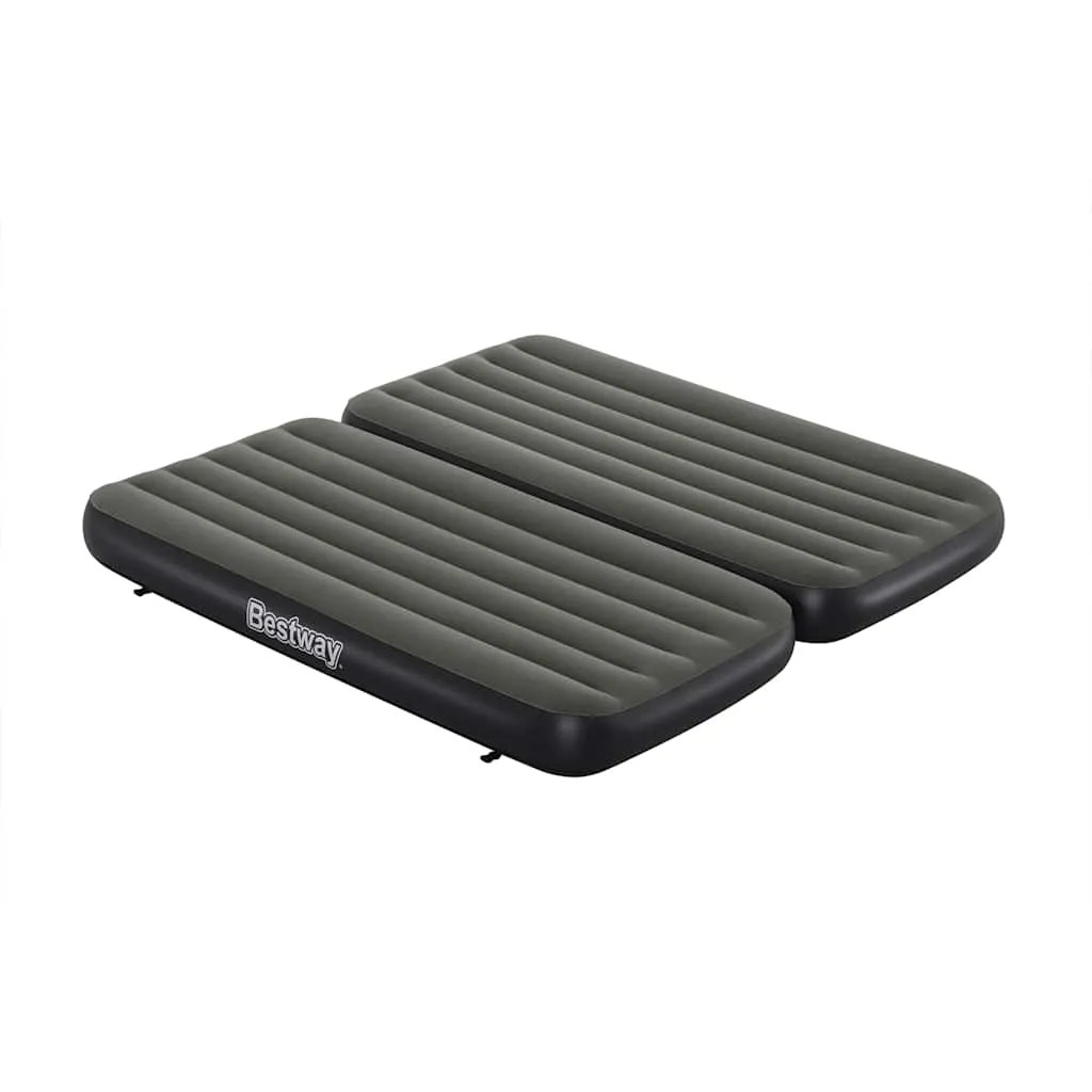 Bestway 3-u-1 Napuhac Zračni Madrac Crno-Sivi 188x99x25 cm