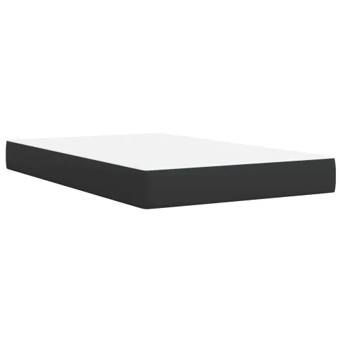Boxspring krevet s madracem Crna 120 x 190 cm Tkanina - Crna 120 x 190 cm Dizajn linija Cijena
