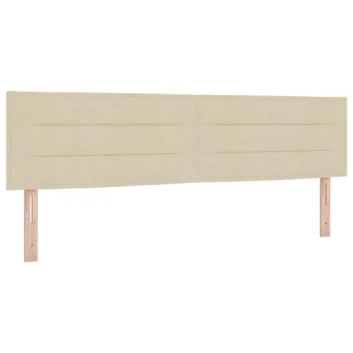 Boxspring krevet s madracem Krem 180 x 200 cm Tkanina - Krem 180 x 200 cm Dizajn linija Cijena