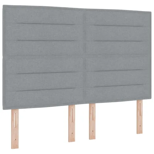 Krevet od pjene s madracem i LED-om Svjetlosiva 160 x 200 cm - Svjetlosiva 160 x 200 cm Dizajn linija Cijena