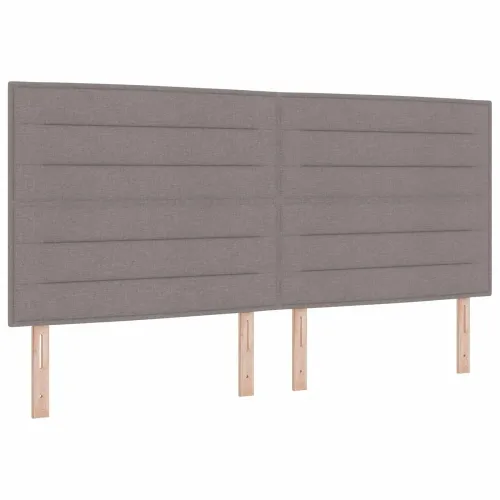 Krevet od pjene s madracem i LED-om Sivosmeđa 200 x 200 cm - Sivosmeđa 200 x 200 cm Dizajn linija Cijena