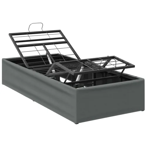Električni podesivi okvir kreveta Tamnosiva 200 x 90 x 33,5 cm - Tamnosiva 90 x 200 cm Cijena