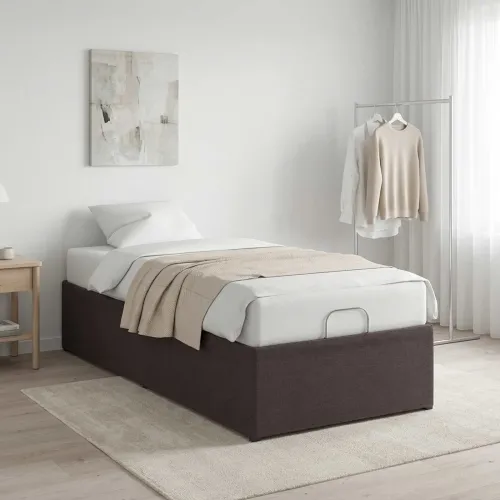 Električni podesivi okvir kreveta Smeđa 200 x 90 x 33,5 cm - Tamno smeđa 90 x 200 cm Cijena