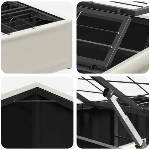 Električni podesivi okvir kreveta Bijela 200 x 100 x 33,5 cm - Bijela 100 x 200 cm Cijena