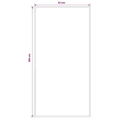 Trkački tepih FLORNES Tkani Ekr PP 7 mm - Ekru uzorak 67 x 150 cm Cijena
