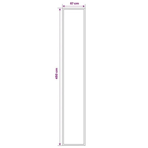 Trkački tepih FLORNES Tkani Ekr PP 7 mm - Ekru uzorak 67 x 450 cm Cijena