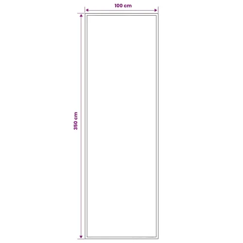 Trkački tepih FLORNES Tkani Ekr PP 7 mm - Ecru uzorak 100 x 350 cm Cijena