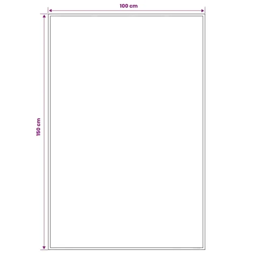 Trkački tepih FLORNES Tkani Siva PP 7 mm - Sivi uzorak 100 x 150 cm Cijena