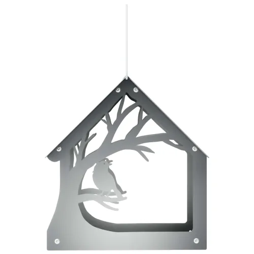 Viseća hranilica za ptice Pocinčani čelik Srebrna - Pocinčani čelik Cijena