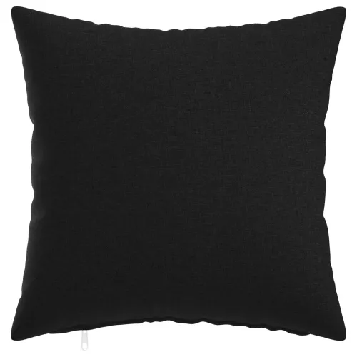 Presvlaka za jastuk 12 kom. HEERLEN Crna 50 x 50 cm Tkanina - Crna 50 x 50 cm 12 Cijena