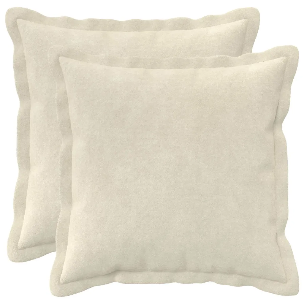 Presvlaka za jastuk 2 kom. HOUTEN Krem 35 x 35 cm - Dizajn s paspulom Krem 35 x 35 cm