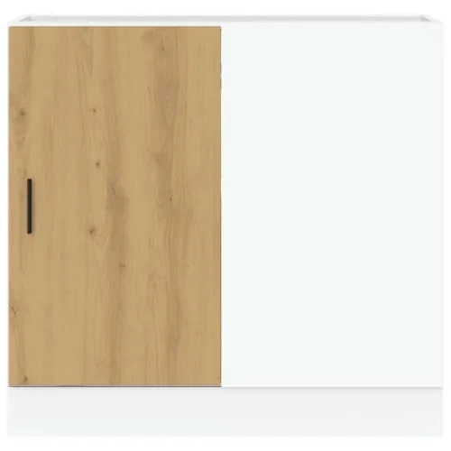 Podni ormarić za Lavabo - Umivaonik “Lyon” Artisan hrast, inženjersko drvo - hrast artisan 1 x kutni donji ormarić (1 vrata) 86  Cijena