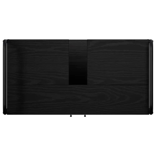 Set ormarića za kupaonicu 4 kom. Crni hrast 40 x 36 x 200,5 cm - Crni hrast Ormarić ispod sudopera (2 vrata) + viseći ormarić +  Cijena