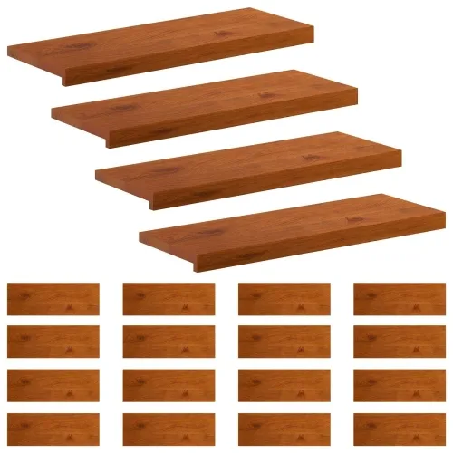 Stepenica 20 kom. 70 x 25 x 2 cm Smeđa Čvrsto Hrastovo Drvo - Smeđa 70 x 25 x 2 cm 20 Cijena