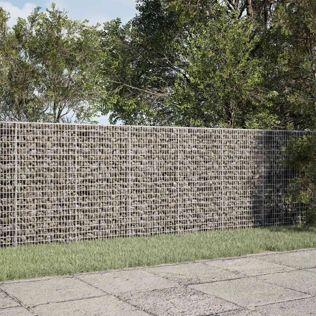 Gabion s žicom debljine 3 5 mm i mrežom 5x2 5 cm 300x10x100 cm - 10 cm 100 cm 300 cm