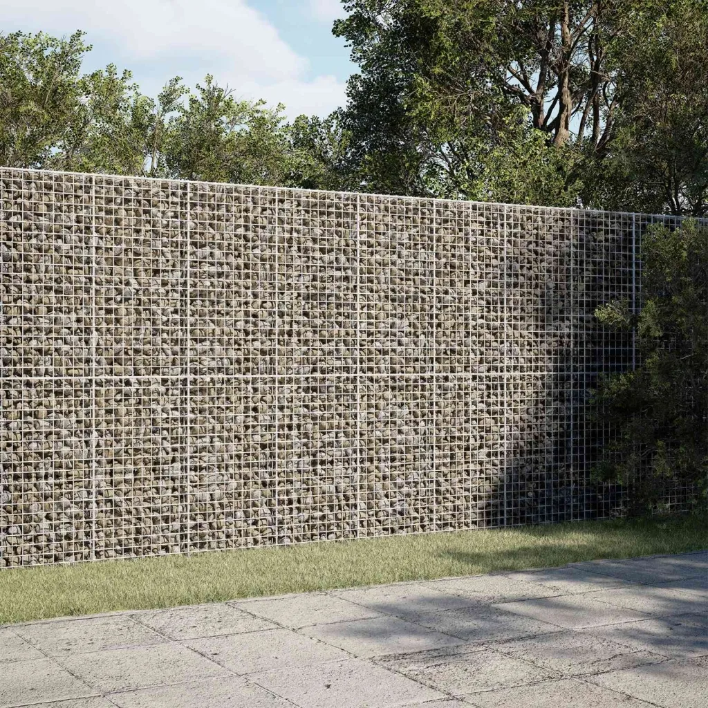 Gabion s žicom debljine 3 5 mm i mrežom 5x5 cm 200x50x200 cm - 50 cm 200 cm 200 cm