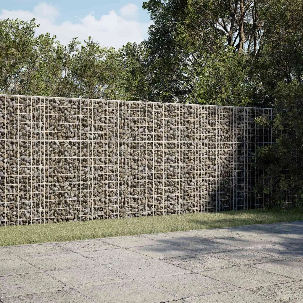Gabion s žicom debljine 3 5 mm i mrežom 5x10 cm 200x50x150 cm - 50 cm 150 cm 200 cm