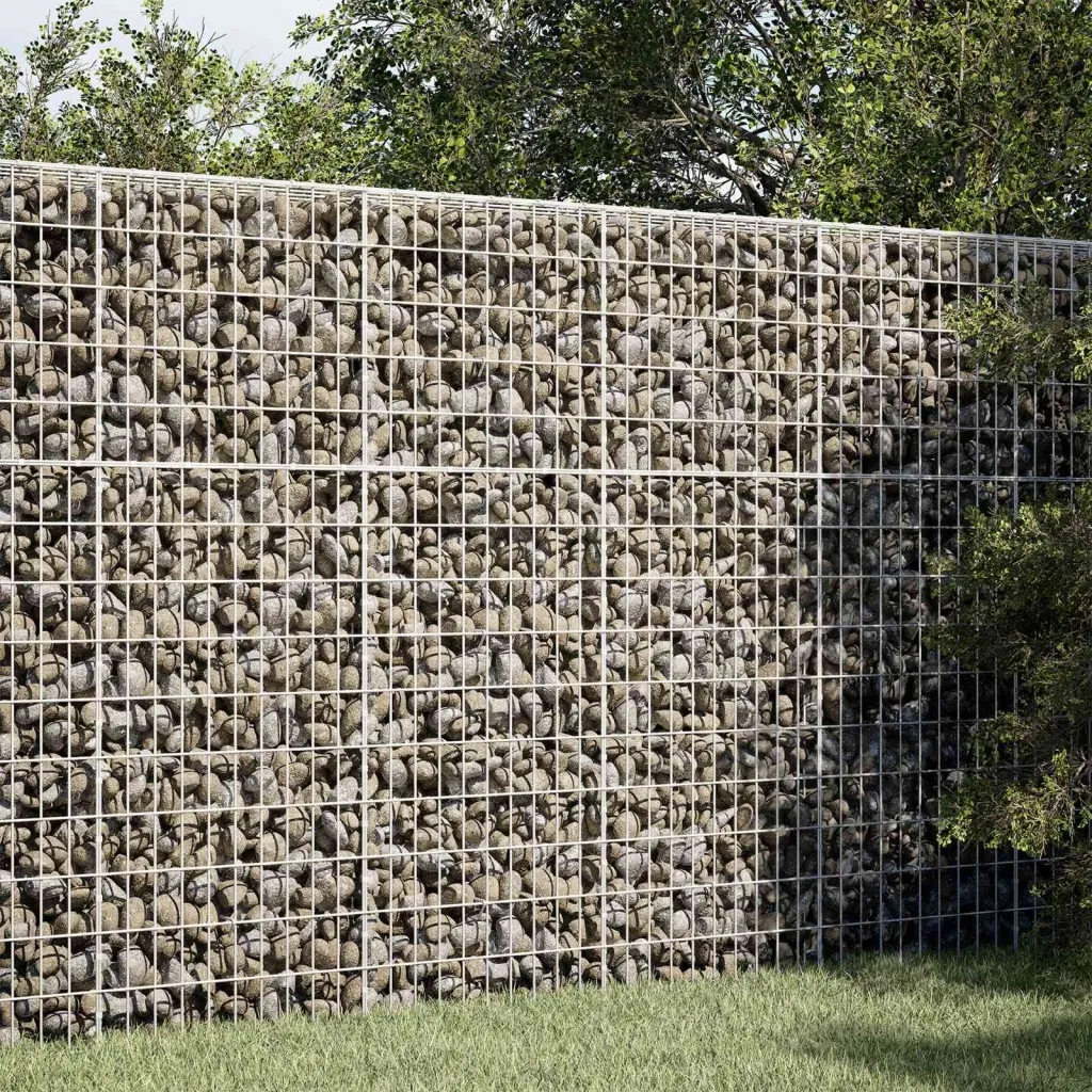 Gabion s žicom debljine 3 5 mm i mrežom 5x10 cm 150x100x150 cm - 100 cm 150 cm 150 cm