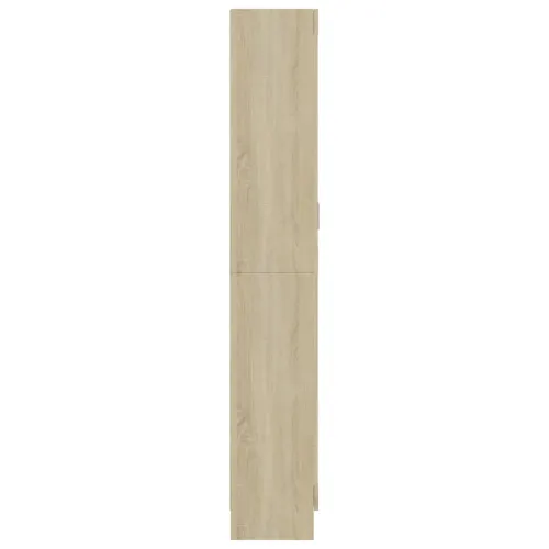 Vitrina boja hrasta 82,5 x 30,5 x 185 cm konstruirano drvo - sonoma hrast 185 cm Cijena