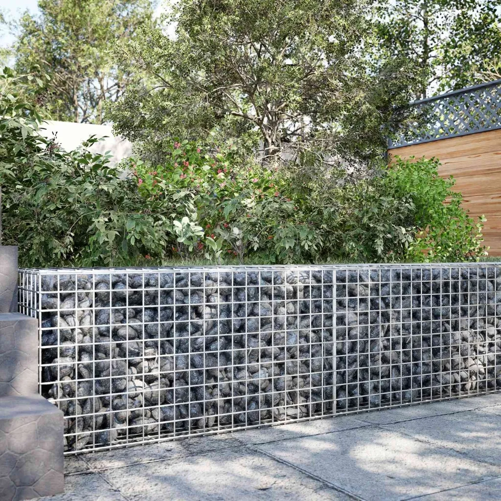 Gabion s žicom debljine 5 mm i mrežom 5x5 cm 50x20x50 cm - 20 cm 50 cm 50 cm