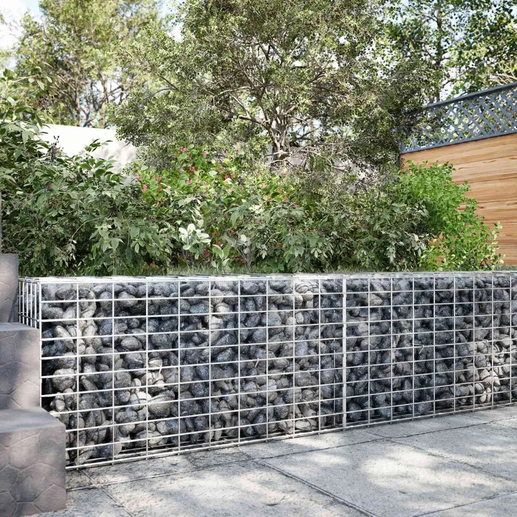 Gabion s žicom debljine 5 mm i mrežom 5x10 cm 150x50x50 cm - 50 cm 50 cm 150 cm