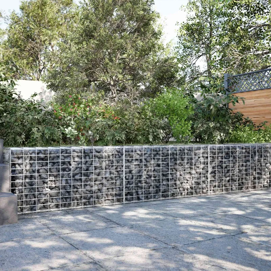 Gabion s žicom debljine 5 mm i mrežom 5x10 cm 250x50x50 cm - 50 cm 50 cm 250 cm