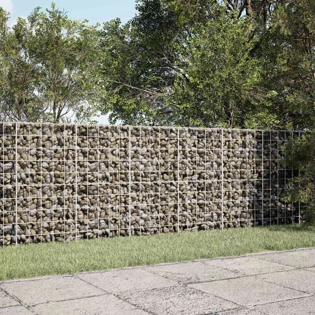 Gabion s žicom debljine 5 mm i mrežom 10x10 cm 200x10x100 cm - 10 cm 100 cm 200 cm