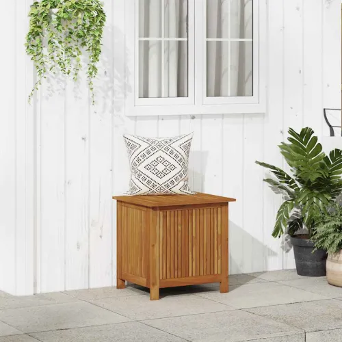 Vrtna kutija za pohranu 60 x 50 x 58 cm masivno bagremovo drvo - 60 x 50 x 58 cm 60 x 50 x 58 cm Cijena