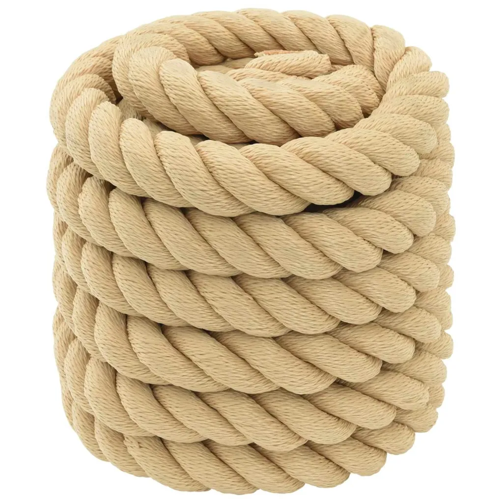 Višenamjensko pomoćno uže 60 mm 5 m Prirodna PP - Prirodna 60 mm 5 m