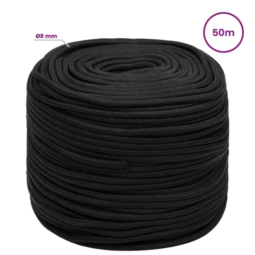 Višenamjensko pomoćno uže 8 mm 50 m Crna PP - Crna 8 mm 50 m Cijena