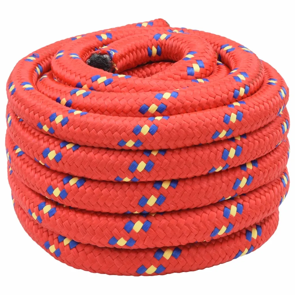 Višenamjensko pomoćno uže 60 mm 10 m Crvena PP - Crvena 60 mm 10 m