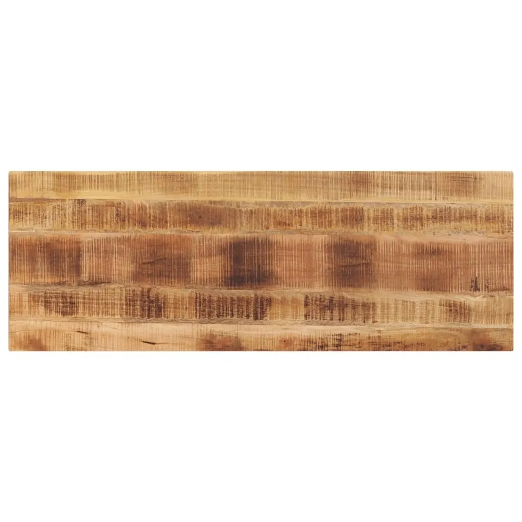 Stolna ploča 160x50x2 5 cm pravokutna masivno grubo drvo manga