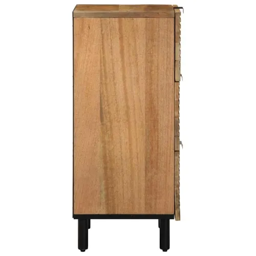 Komoda smeđa 40x33x75 cm Puno drvo Mango - masivno drvo manga Cijena