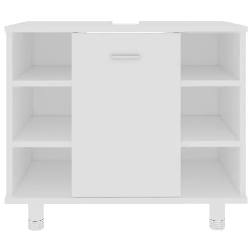Kupaonski ormarić bijeli 60x32x53,5 cm od konstruiranog drva - Bijela 1 1 Cijena