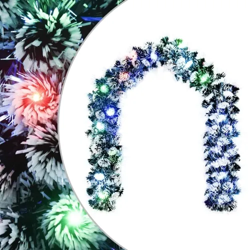 Božićni vijenci 200 cm 16 LED lampica Višebojno PET - Božićna garlanda Cijena