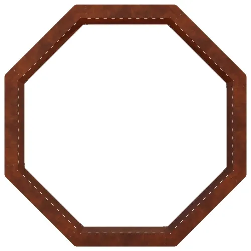 Prsten za vatru Rđa 90 x 90 x 25 cm Otporni čelik - Otporni čelik 90 x 90 x 25 cm Cijena