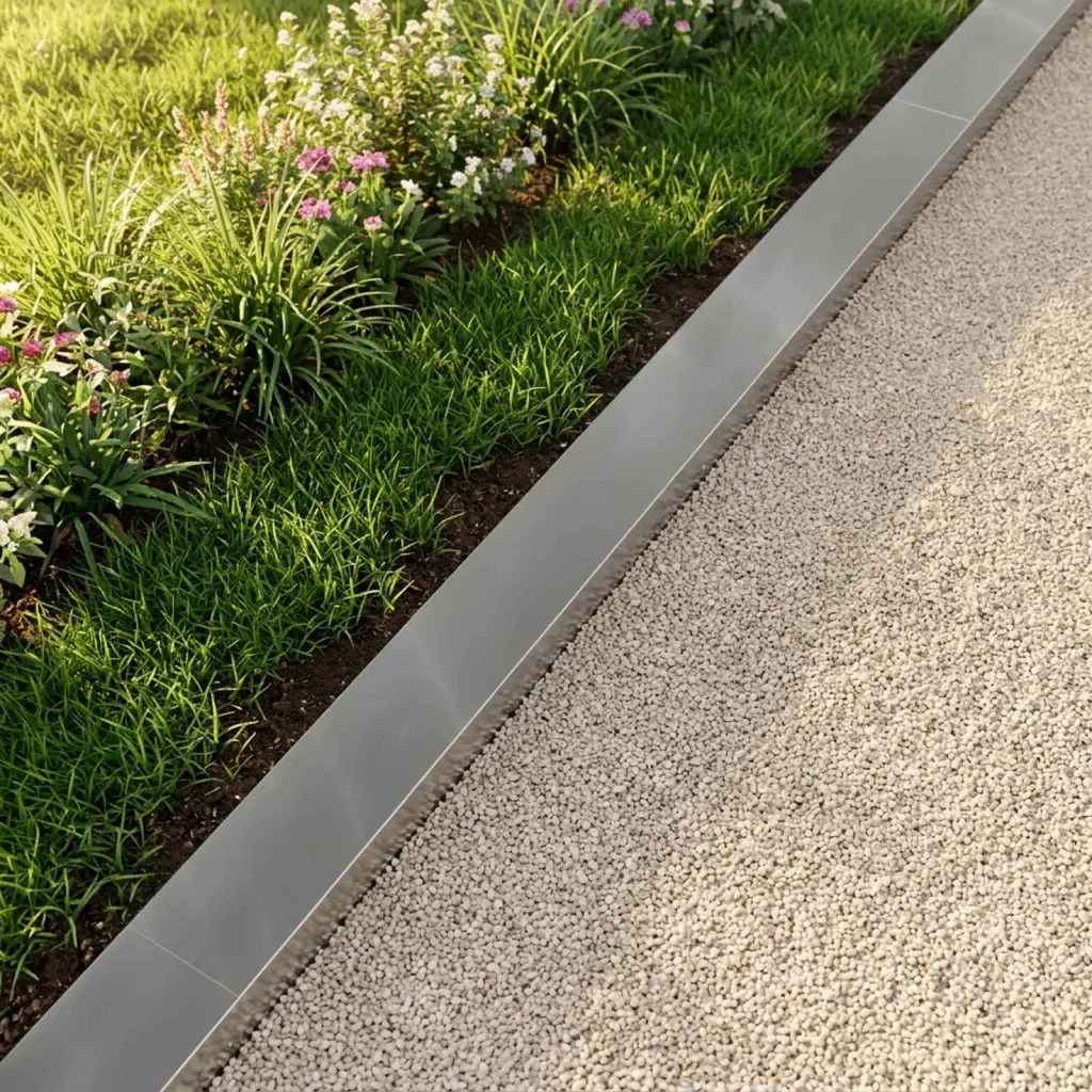 Profil za rubove vrta 20 kom. 100 x 10 x 5 cm Pocinčani čelik - Pocinčani čelik 100 x 10 x 5 cm 20