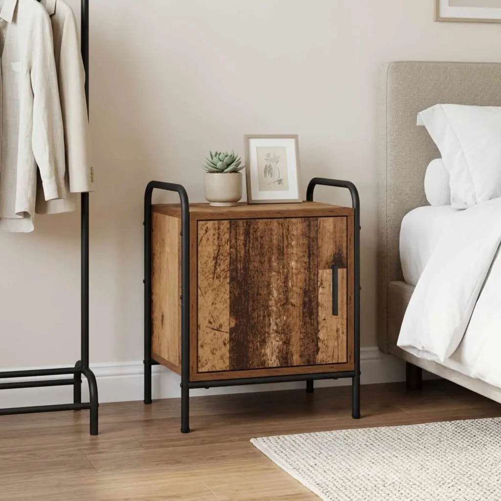 Noćni ormar Staro drvo 40 x 30 x 50 cm Konstruirano drvo - Staro drvo 1