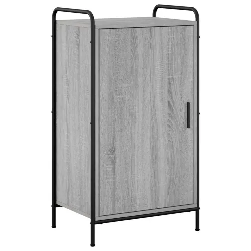 Ormar za cipele 51 x 36,5 x 93 cm Konstruirano drvo Siva Sonoma - Siva Sonoma 51 x 36,5 x 93 cm 4 etaže s vratima Cijena