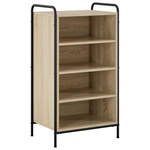 Ormar za cipele 51 x 36,5 x 93 cm Konstruirano drvo - Hrast sonoma 51 x 36,5 x 93 cm 4 police bez vrata Cijena