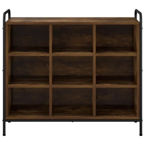 Ormar za cipele 85 x 39,5 x 75 cm Konstruirano drvo - Dimljeni hrast Cijena