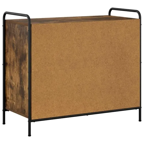 Ormar za cipele 85 x 39,5 x 75 cm Konstruirano drvo - Dimljeni hrast Cijena