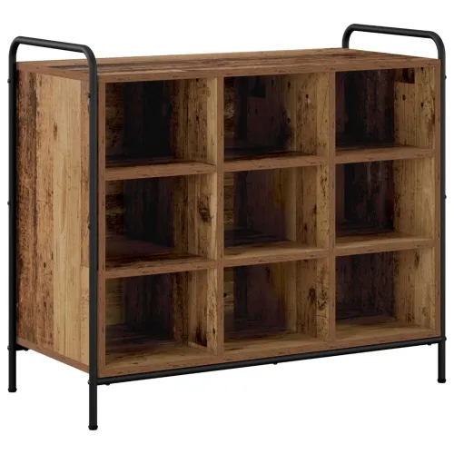 Ormar za cipele 85 x 39,5 x 75 cm Konstruirano drvo Staro drvo - Staro drvo Cijena
