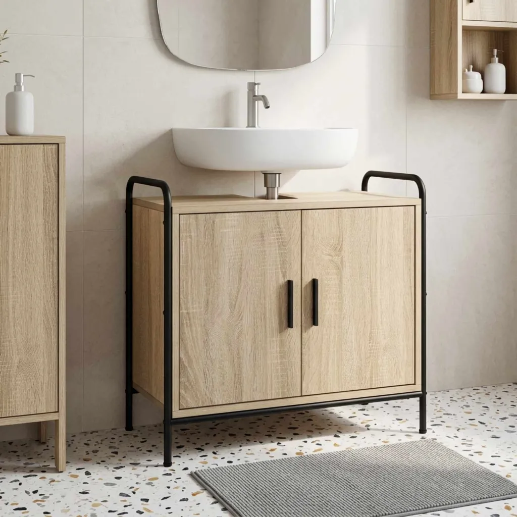 Kupaonski ormar Hrast sonoma 65 5 x 34 x 61 cm - Hrast sonoma
