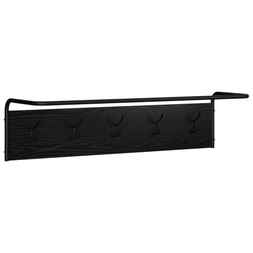 Vješalica za kapute Zidne Crni hrast 100 x 30 x 25 cm - Crni hrast 100 x 30 x 25 cm Cijena