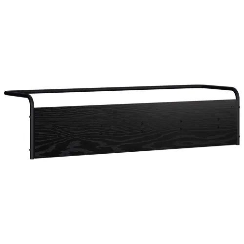Vješalica za kapute Zidne Crni hrast 100 x 30 x 25 cm - Crni hrast 100 x 30 x 25 cm Cijena