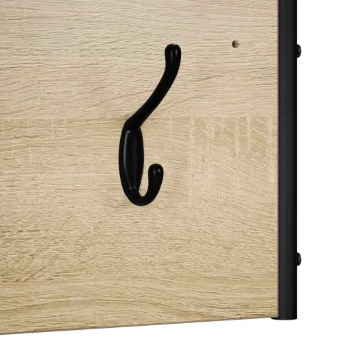 Vješalica za kapute Zidne Hrast sonoma 100 x 30 x 25 cm - Hrast sonoma 100 x 30 x 25 cm Cijena